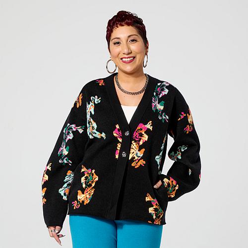 Kaphill Collection x Sweater Knit Cardigan - Pattern/Print