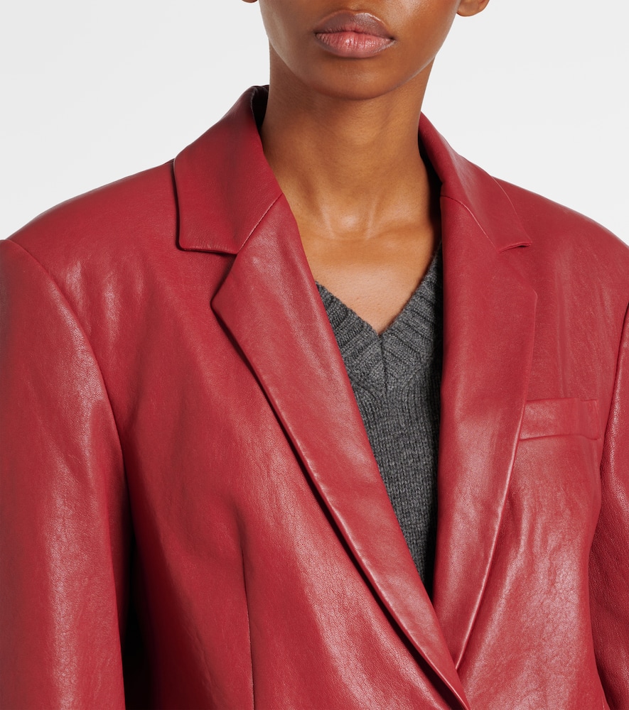 Leather Blazer