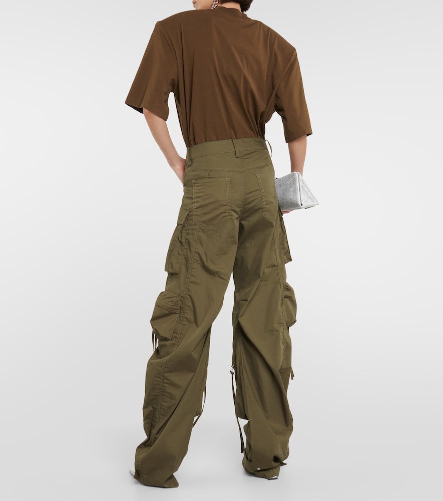 Fern cotton poplin cargo pants