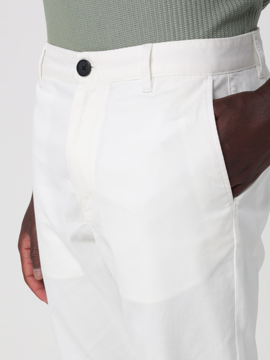 Pants Men color White