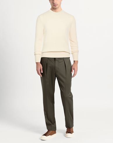 Man Sweater Ivory Size 38 Cashmere
