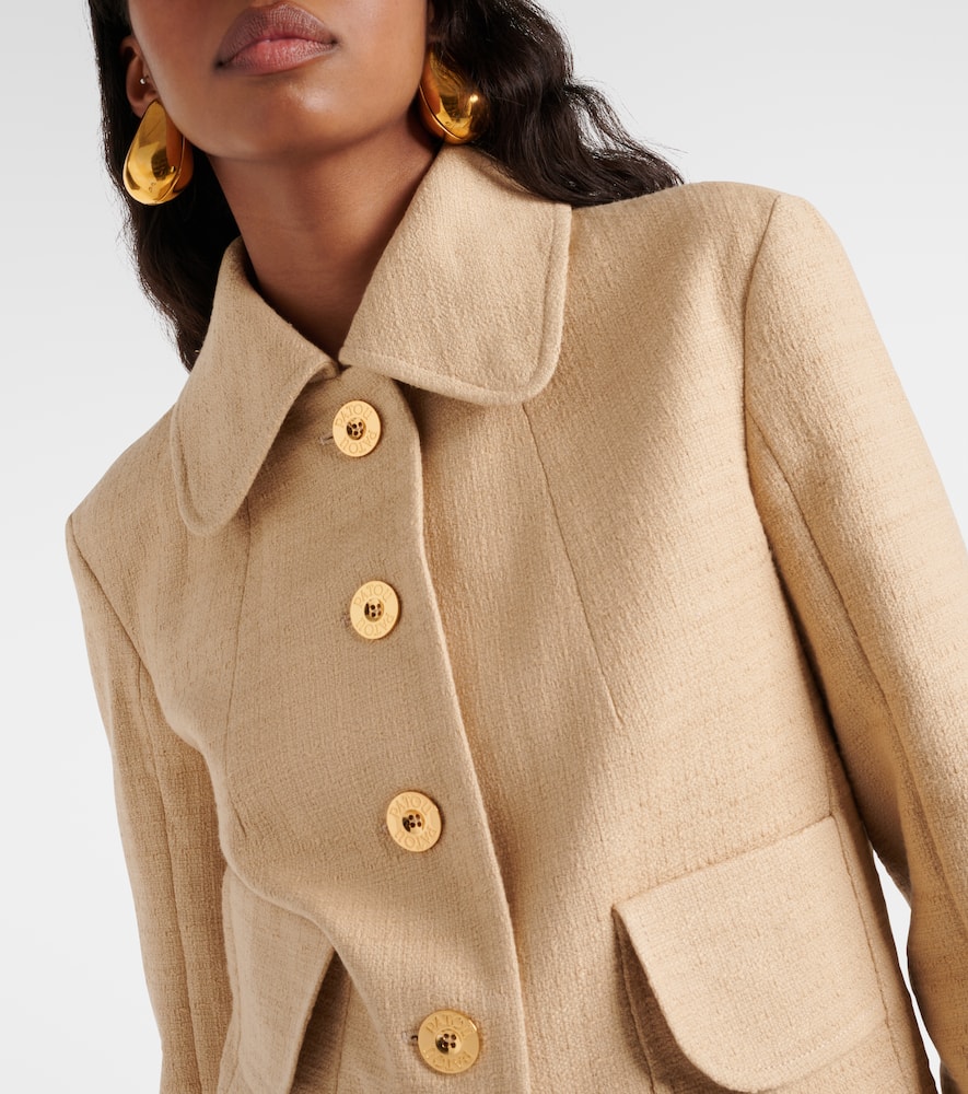 Cotton-blend tweed jacket