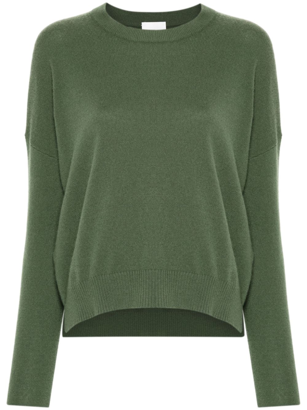 Ribbed-knit sweater - Red