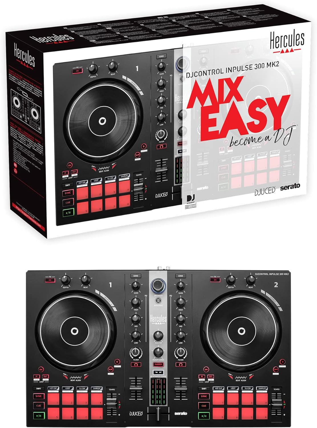 DJControl Inpulse 300 MK2 USB DJ Controller