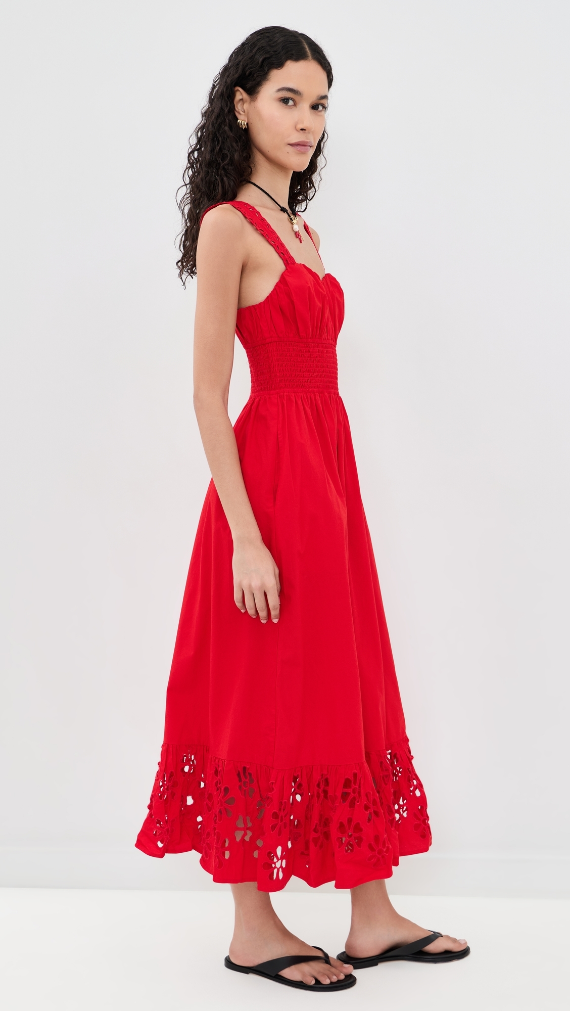 Moira Dress Scarlet
