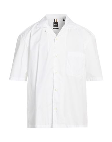 Man Shirt White Size XS Cotton