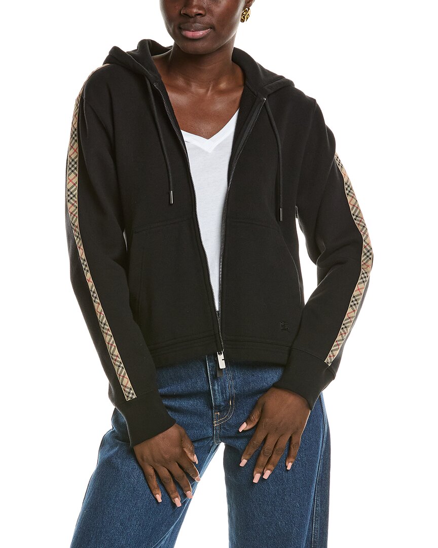 Check Tape Zip Hoodie