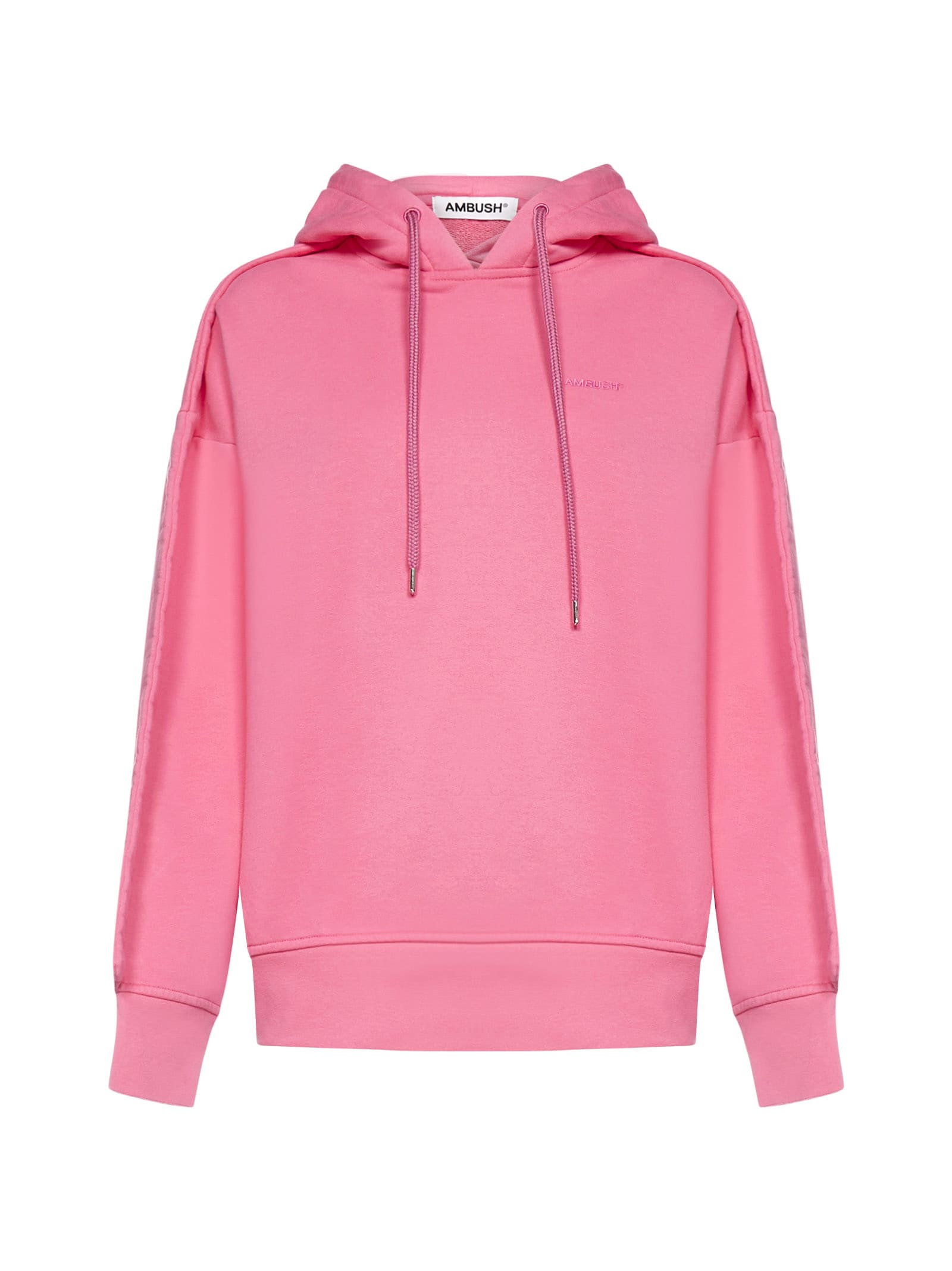 Embroidered logo hoodie