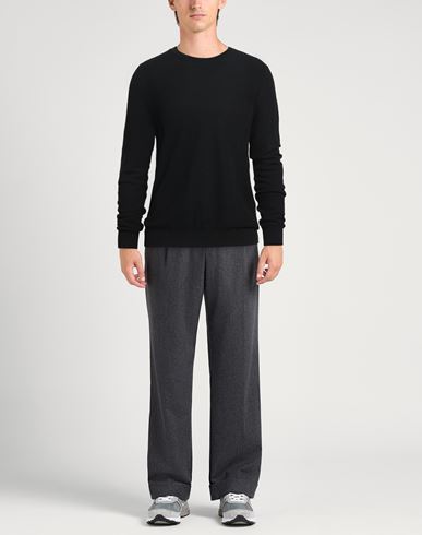 The Fine Essentials Man Sweater Black Size 42 Sea island cotton