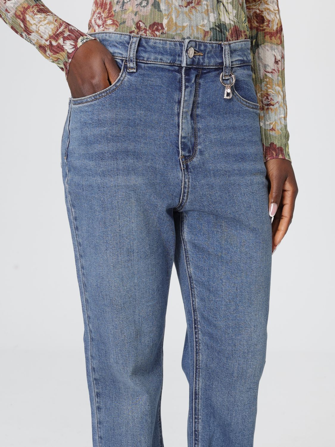 Jeans Woman color Denim