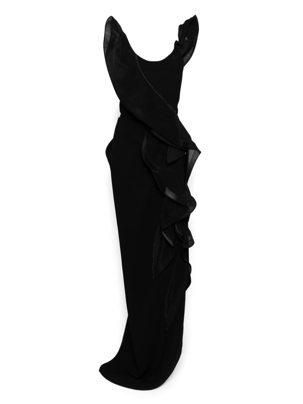 Satellite Wave gown - Black