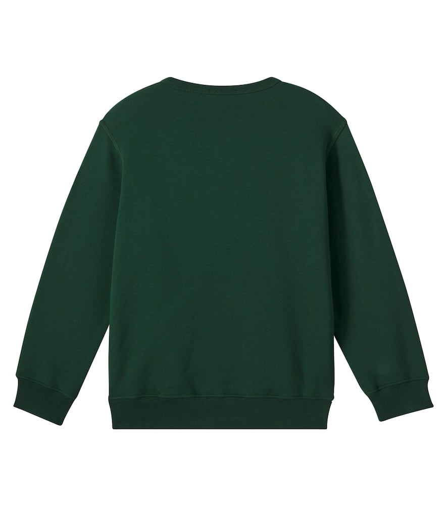 Medusa cotton jersey sweatshirt