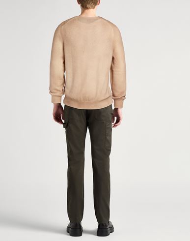 Man Sweater Beige Size 46 Cashmere