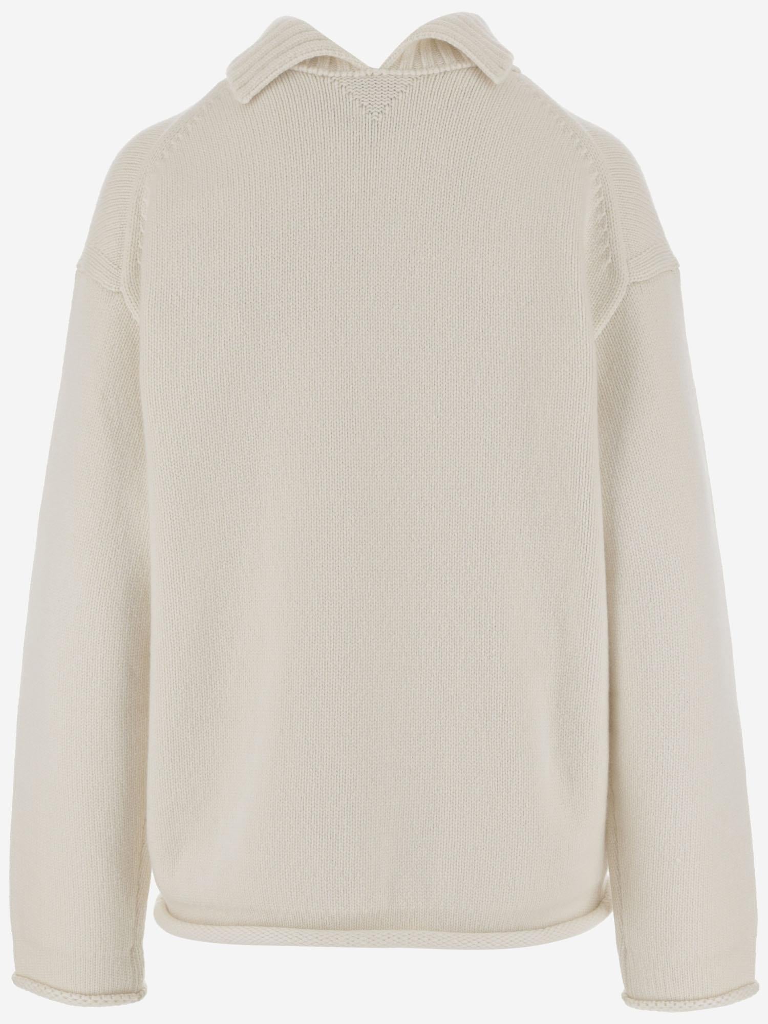 Cashmere Sweater — Beige