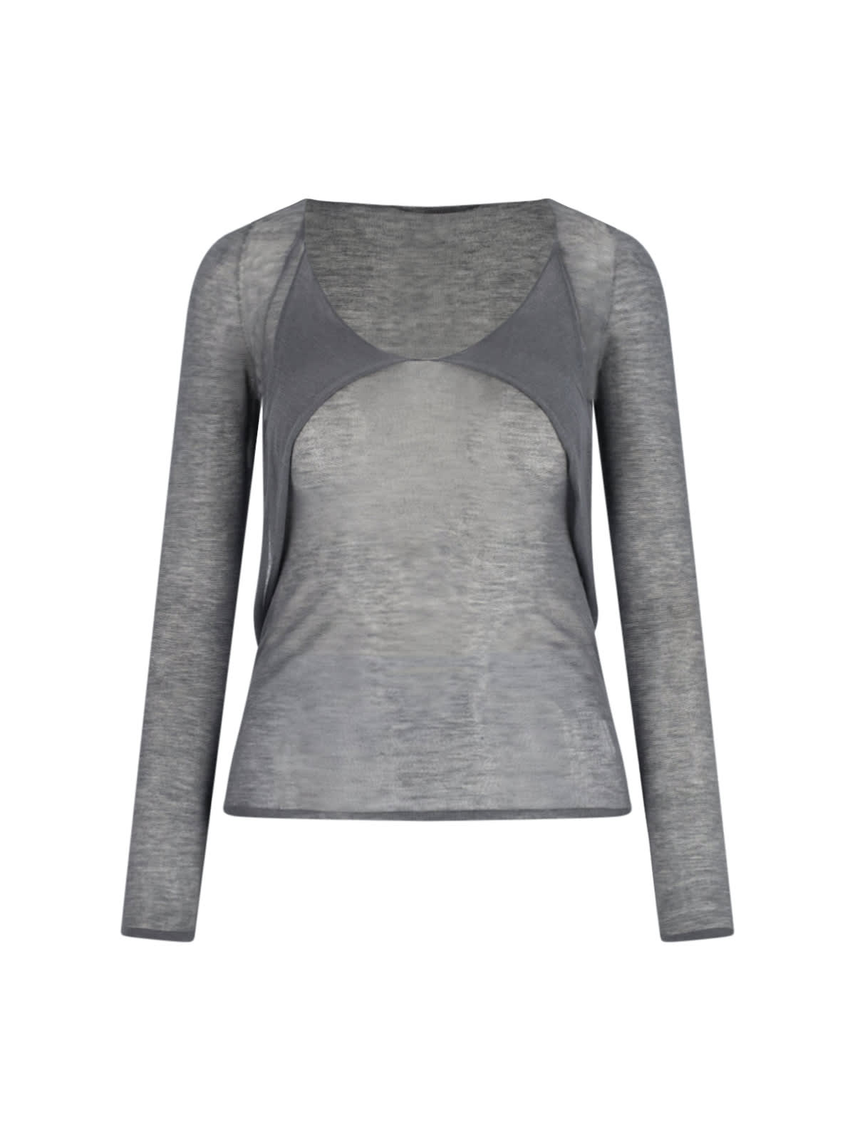 Paloma Wool panelled T-shirt - Grey