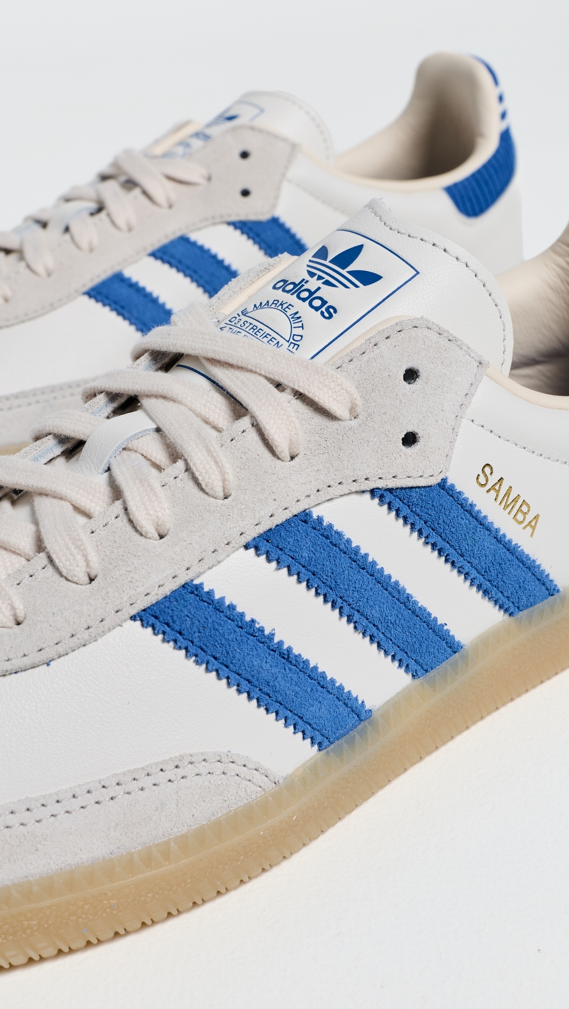 Samba OG Sneakers Cloud White/Blue/Gum