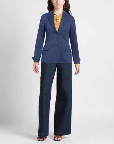 Co. Go Woman Blazer Blue Size 4 Cotton