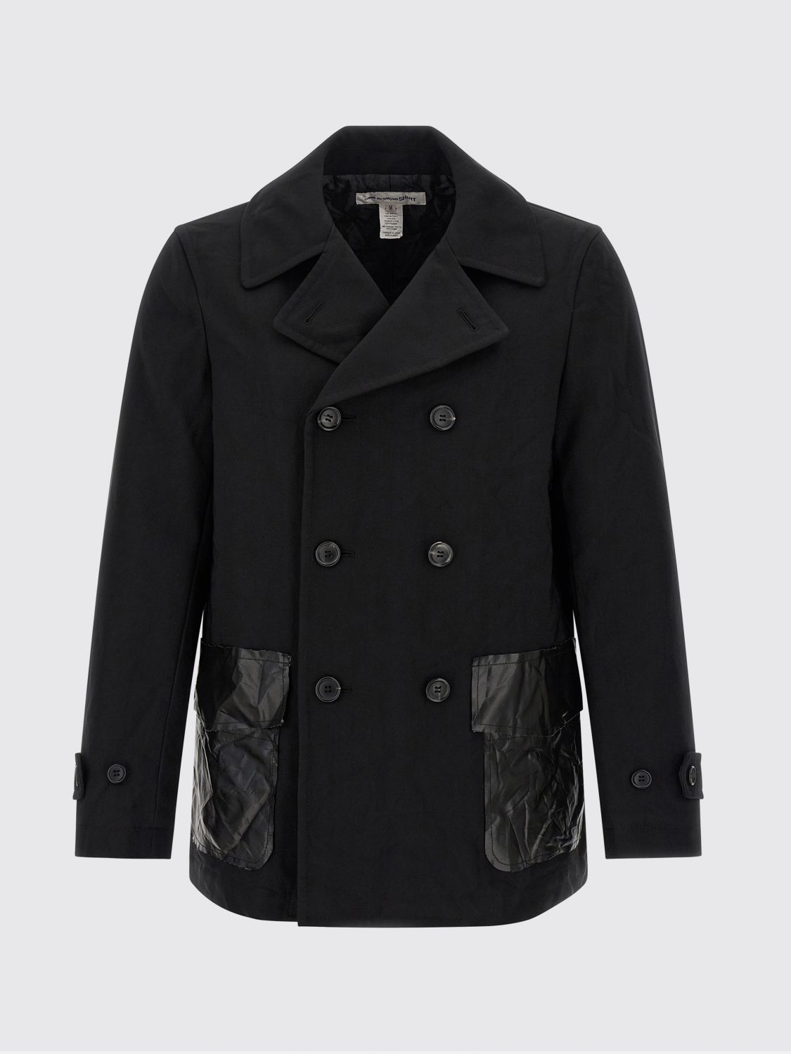 Trench Coat COMME DES GARÇONS SHIRT Men color Black