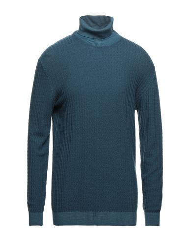 Man Turtleneck Deep teal Size XL Virgin Wool