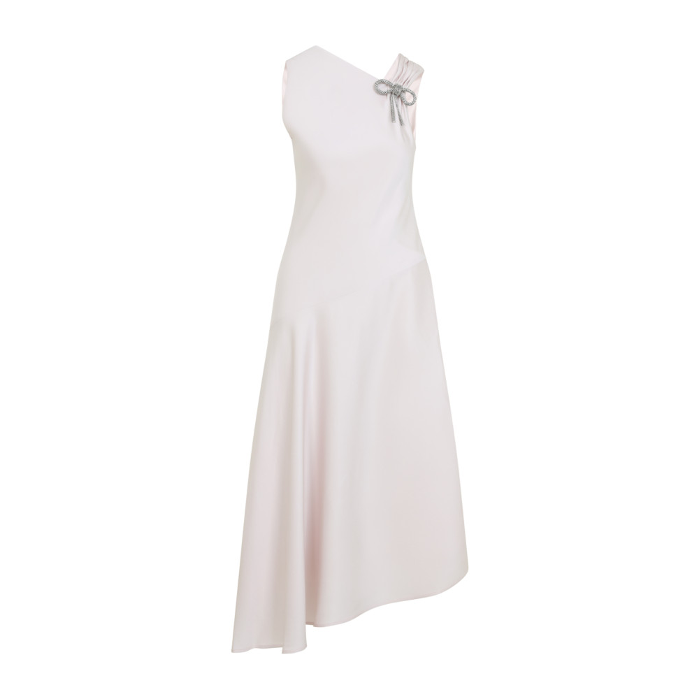 Asymetric Dress With Diagonal Cut