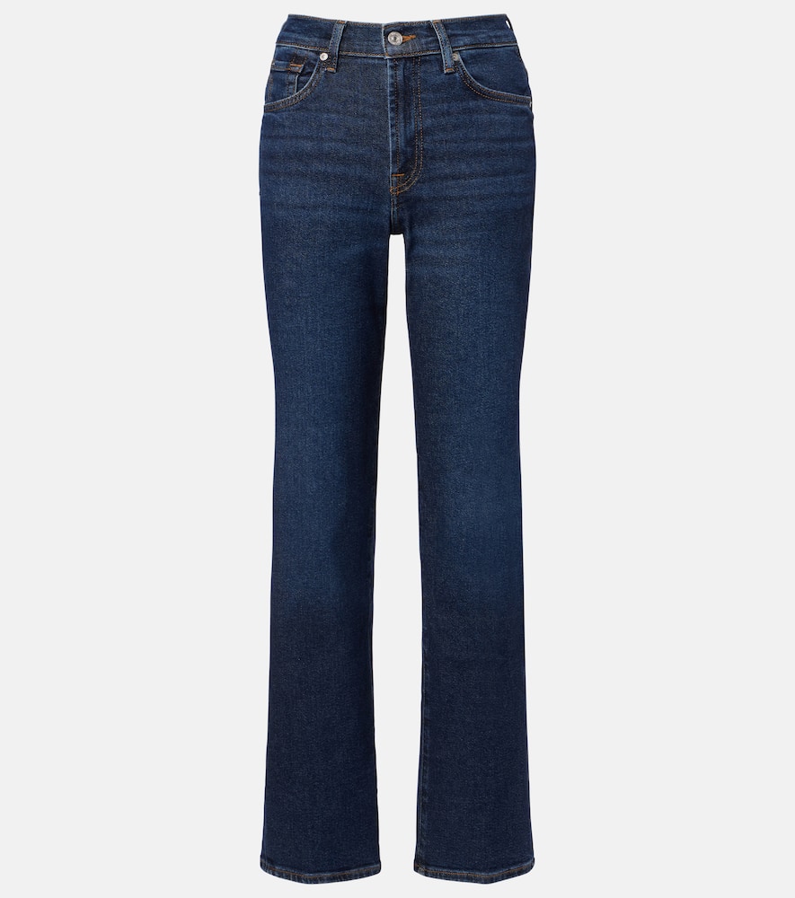 Stovepipe Straight mid-rise straight jeans