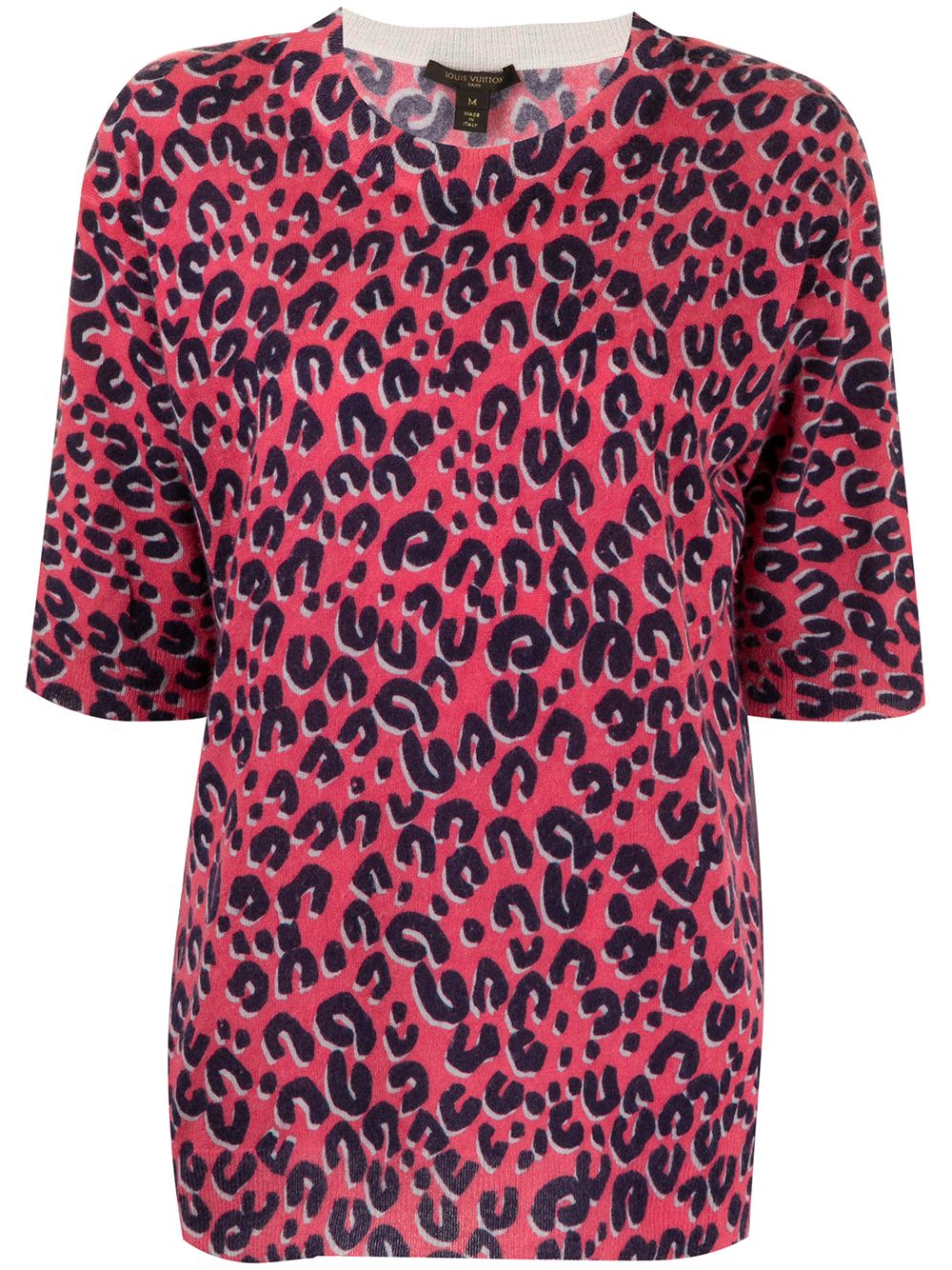 Pre-owned Stephen Sprouse leopard jumper - Pink