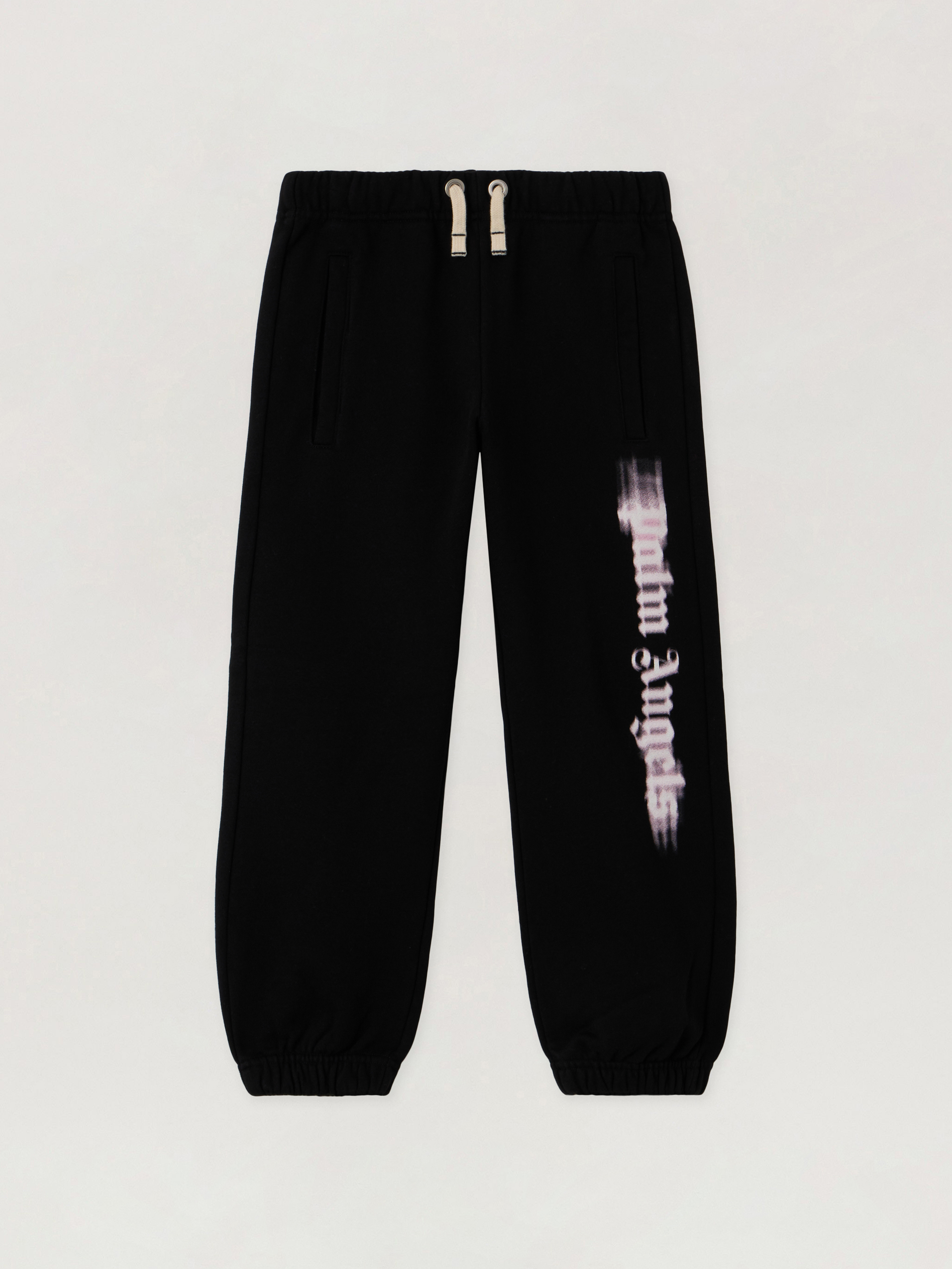 Blurred Logo Reg.sweatpant Kids  Black