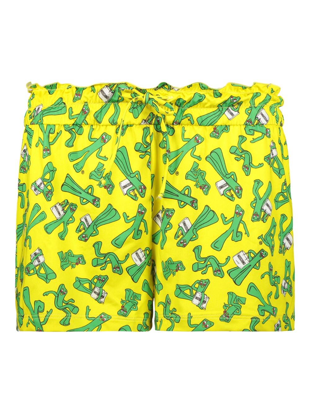 All-over print shorts - Yellow