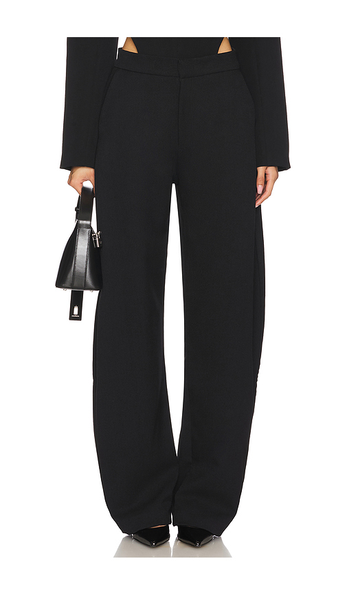 Nonchalant Label Jaxon Trouser in Black. L. Also in XS, S