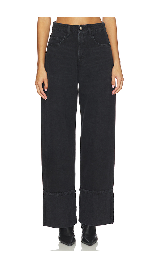 Icon Denim Kiki Wide Leg Jeans in Black. 30. Also , 25, 26, 27