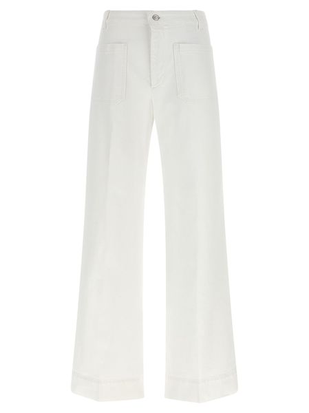 Victoria Beckham Alina High-Waist Flared Jeans