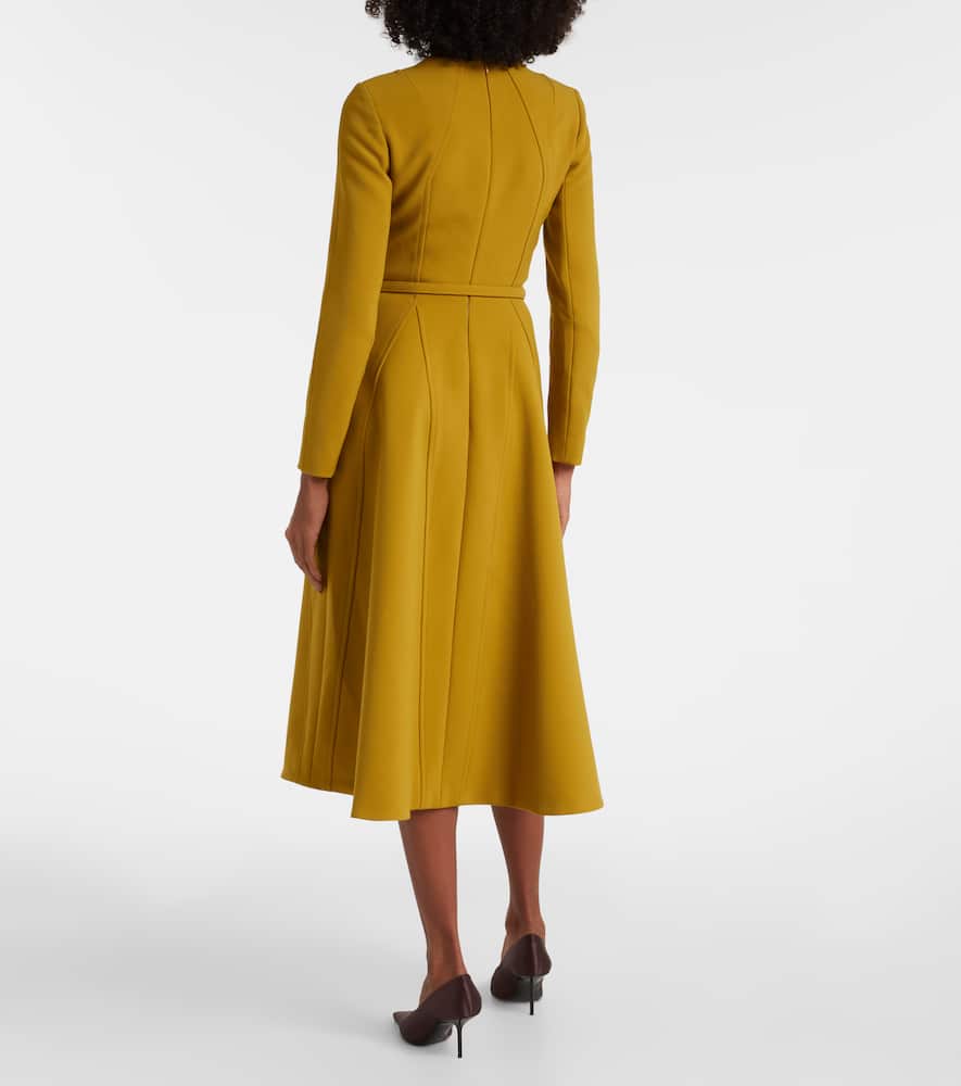 Ucellina belted midi dress