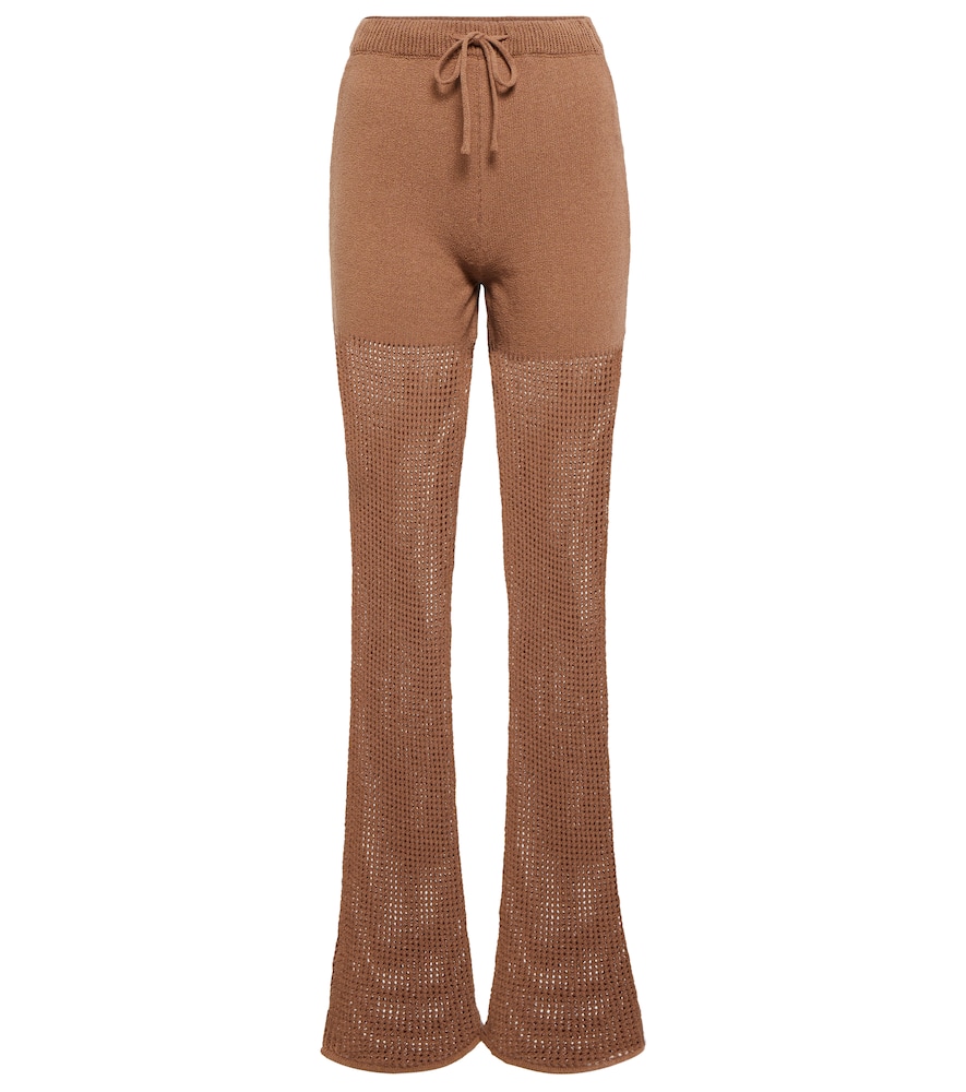 나누슈카 여성 Kaela 크로 하이라이즈 플레어 MYT_P00636953-4