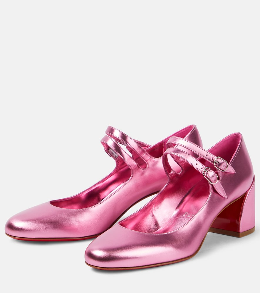 Miss Jane leather Mary Jane pumps