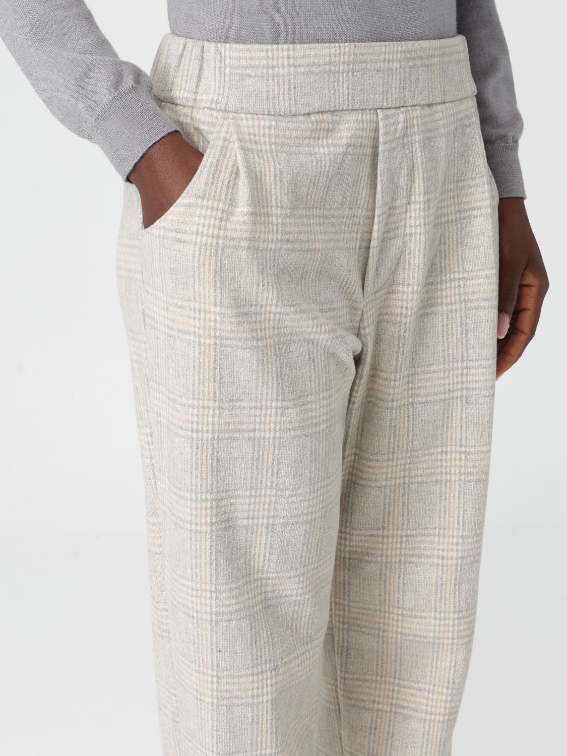 Pants Woman color White
