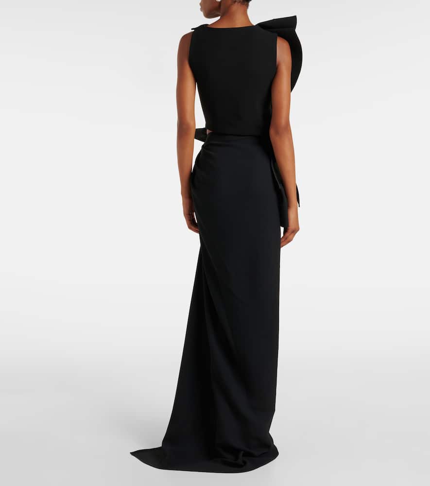 Fateful ruffled gown