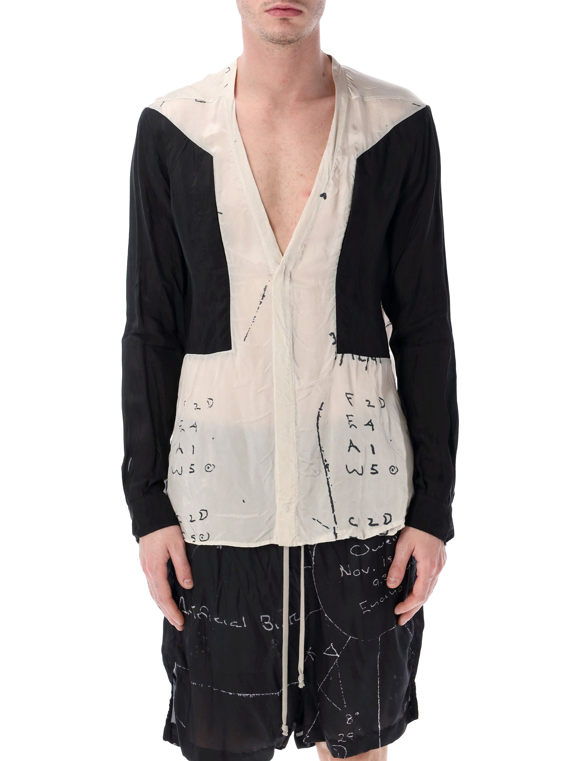 Artistic Long-Sleeve Shirt - Relaxed Fit
