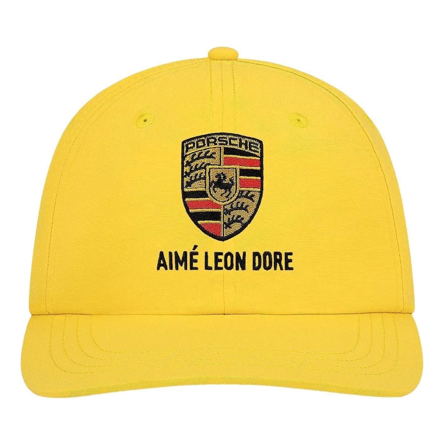 X Porsche Nylon Logo Hat 'Aspen Gold'