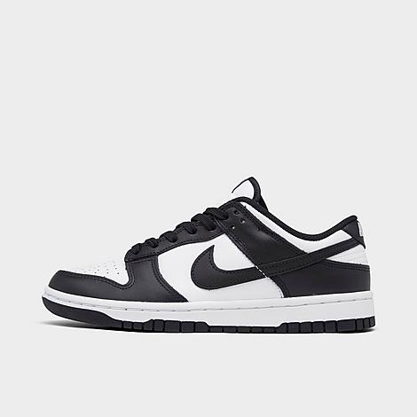 Women's Dunk Low Retro Casual Shoes in Black/White