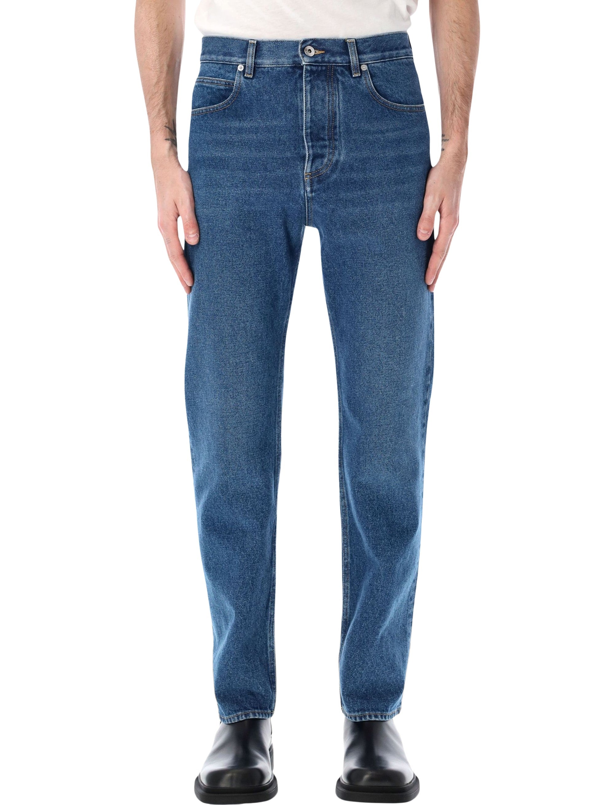 Straight-Leg Jeans - Size 46