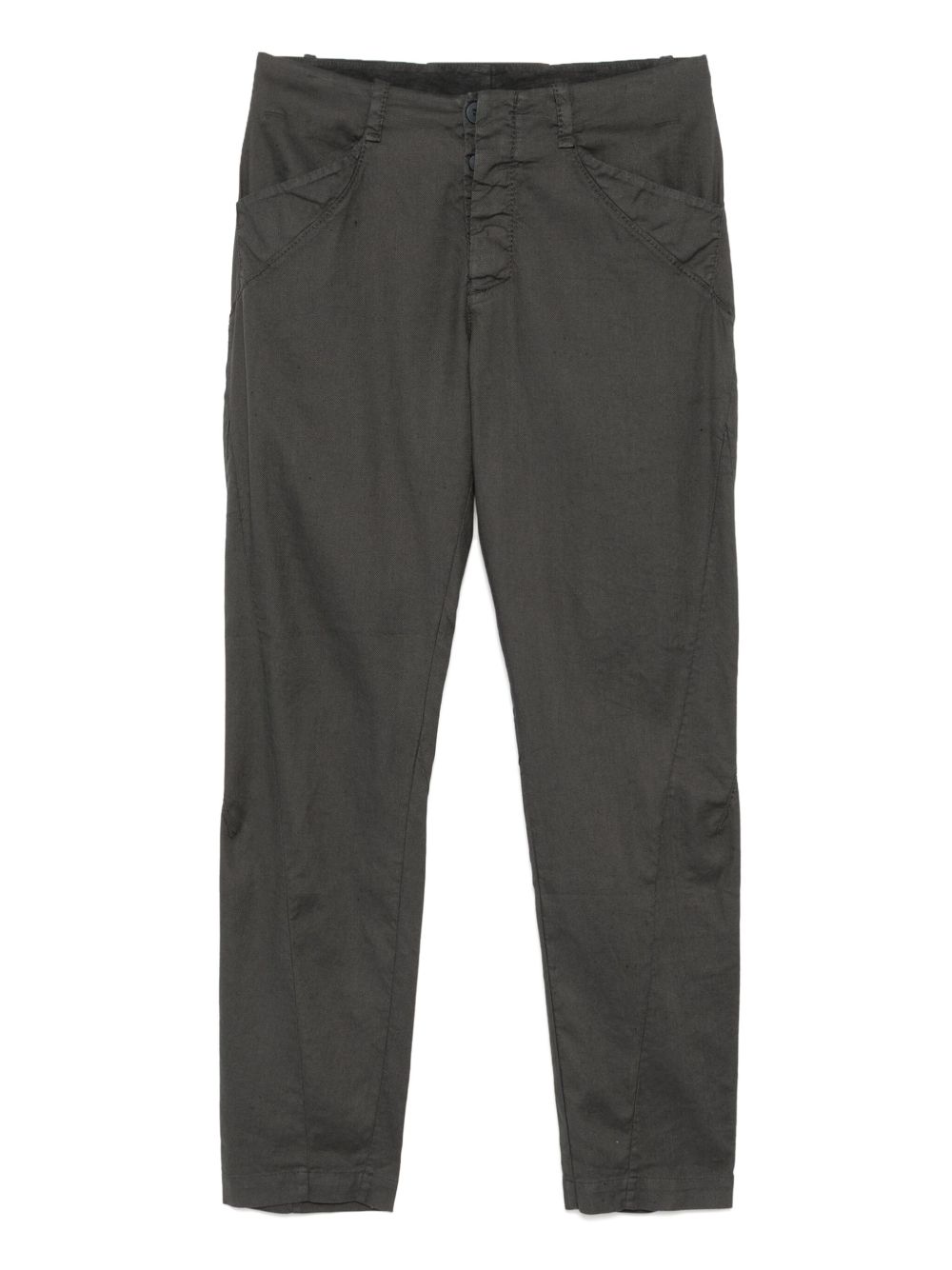 Tapered-leg trousers - Grey