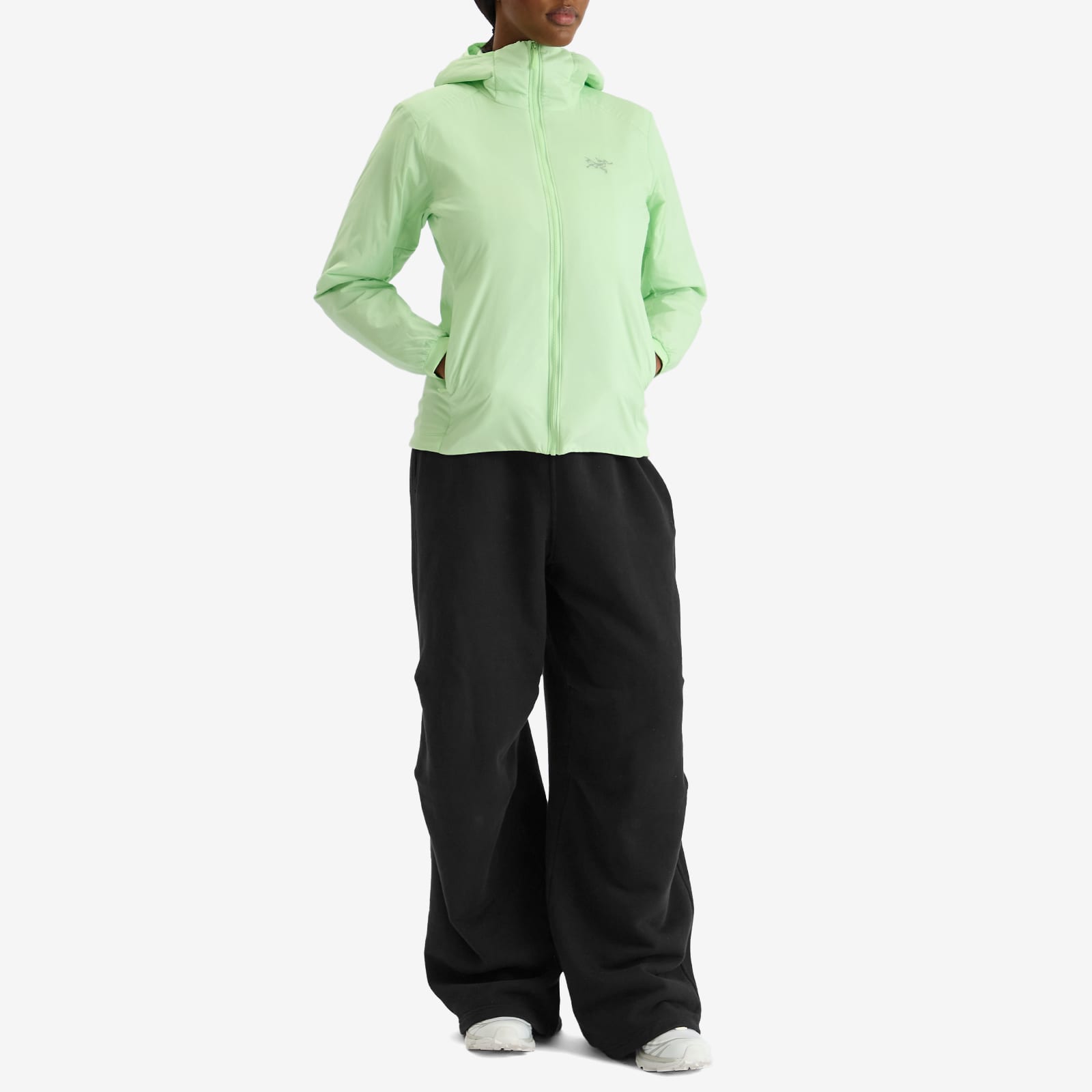 Women's Atom Hoody in Phosphorescent