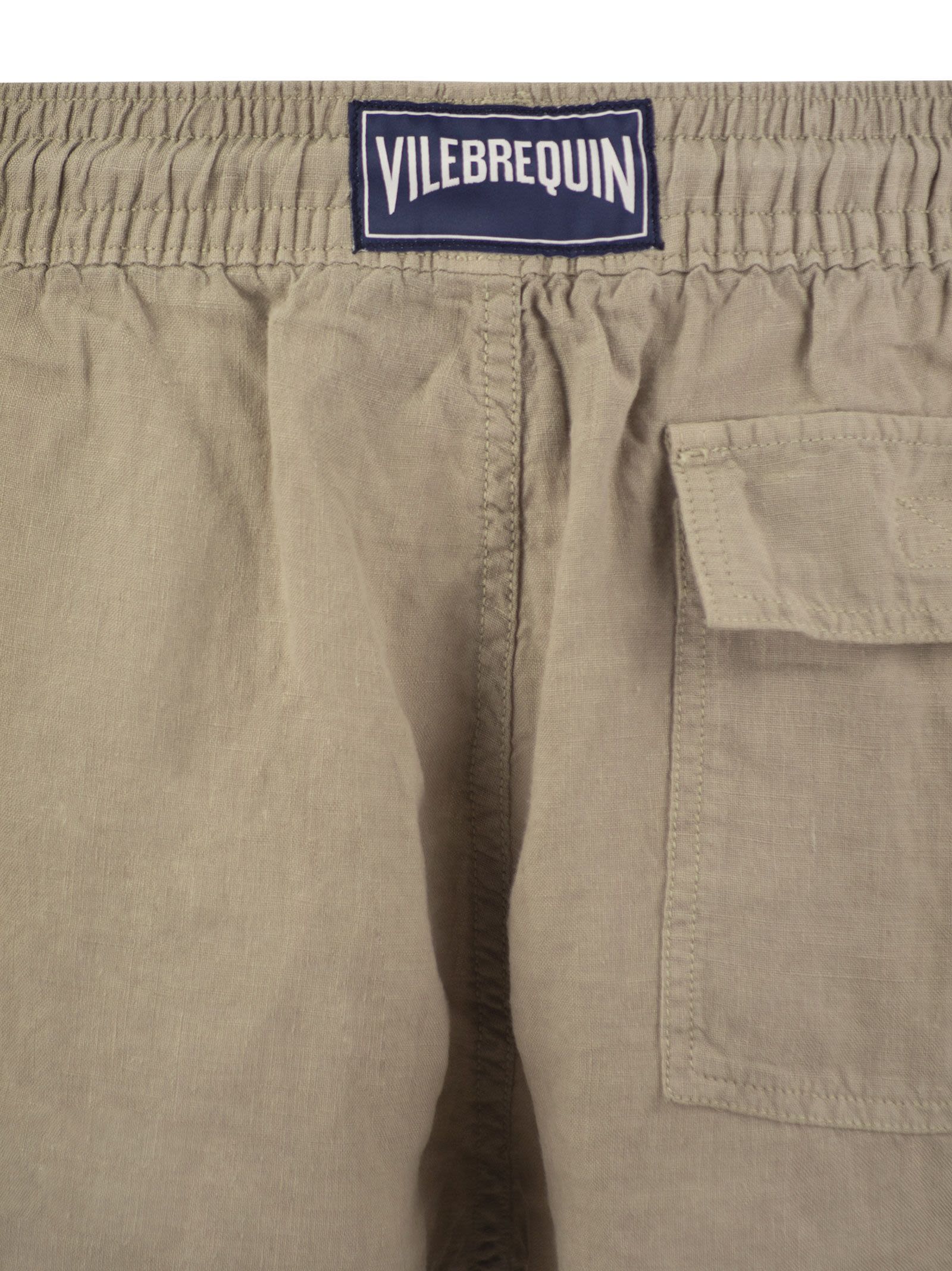 Vilebrequin Linen Cargo Bermuda Short