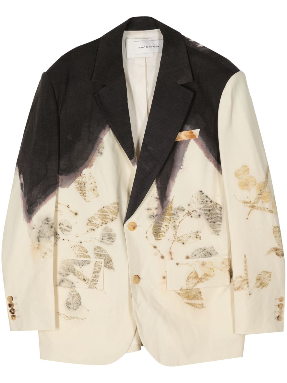 Natural-dye blazer - Neutrals