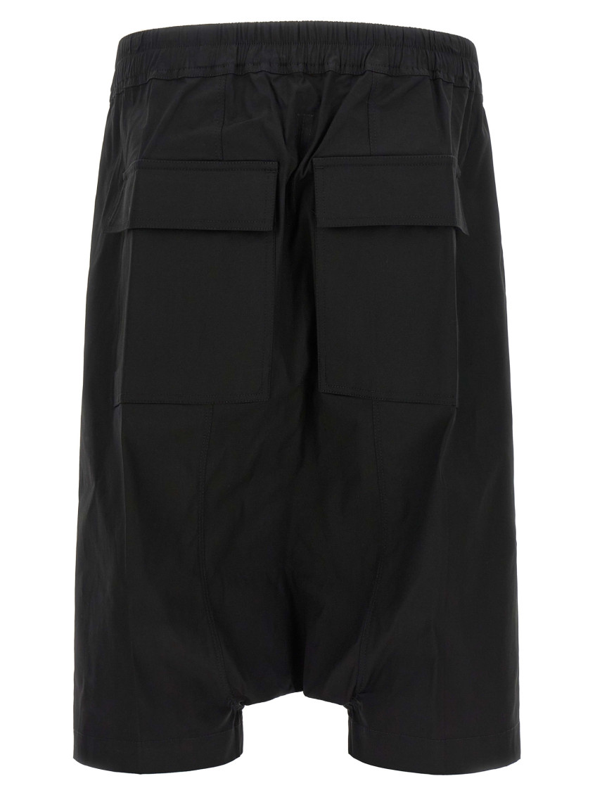 Rick Owens - pods knee length bermuda shorts back pocket