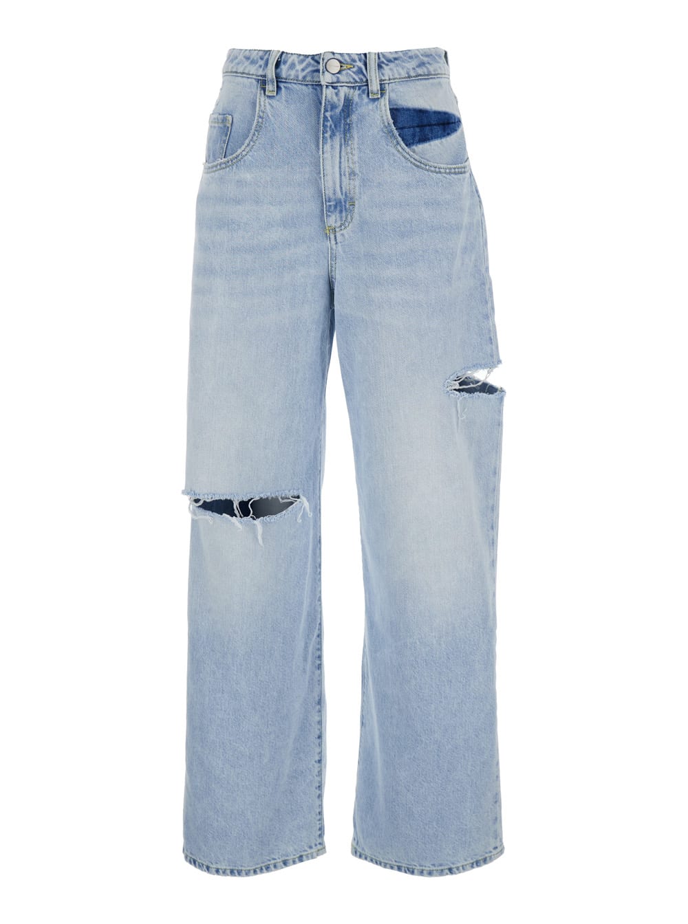 Poppy Wide Leg Jean Medium Rise