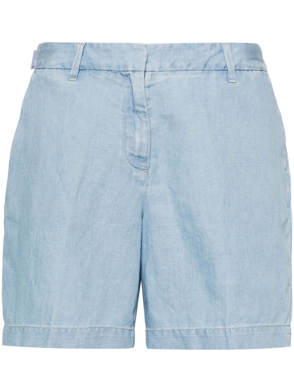 Emily chambray shorts - Blue