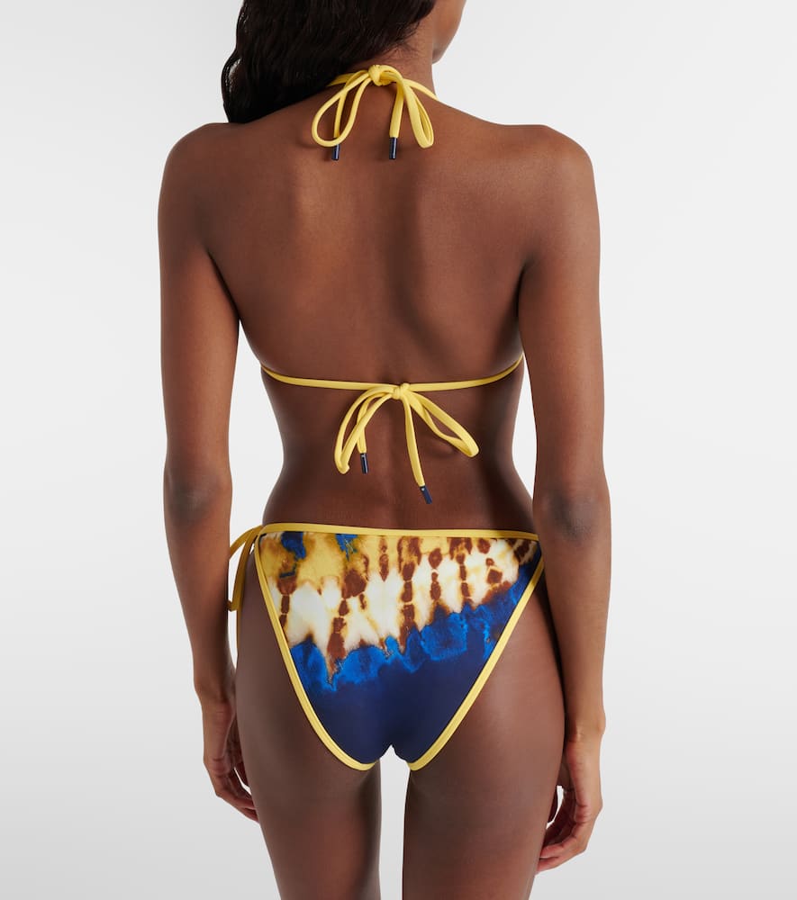 Alémais Martine printed bikini top