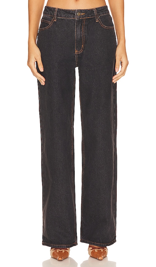 LIONESS Top Model Jeans in Black. - L also in