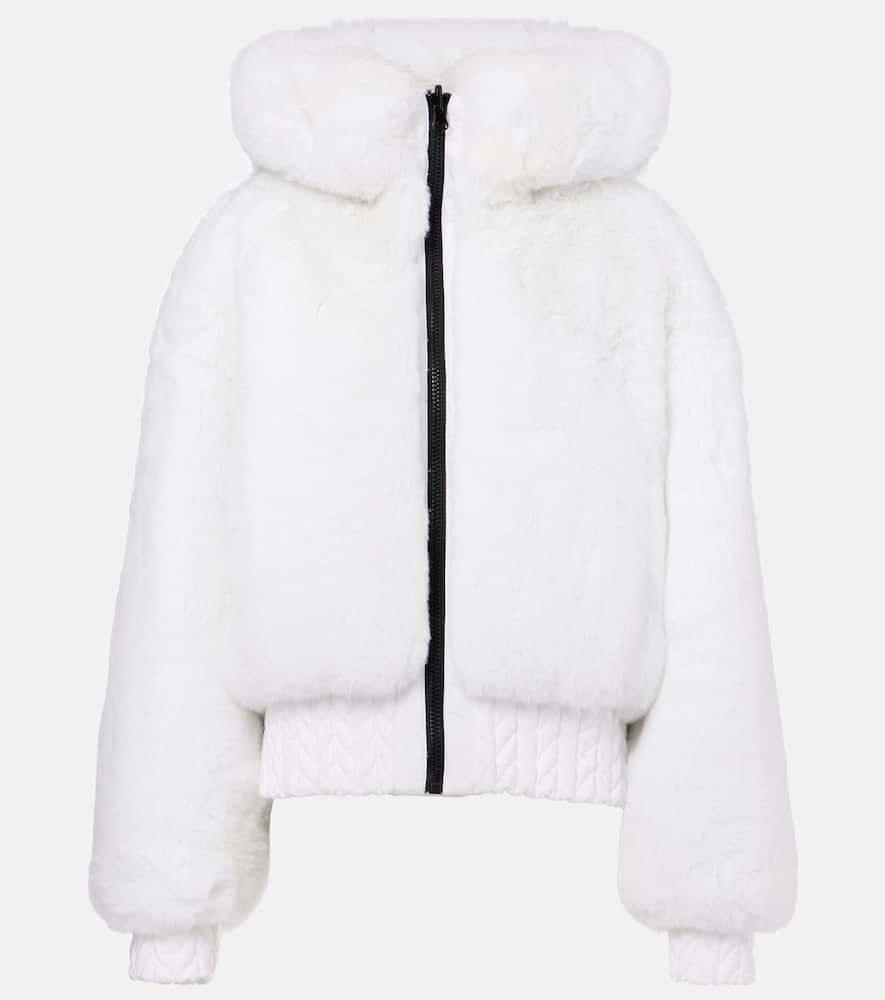 Indira reversible faux fur ski jacket